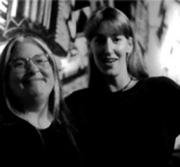 Happy Rhodes with Vickie at Tin Angel - Philadelphia, PA 1996