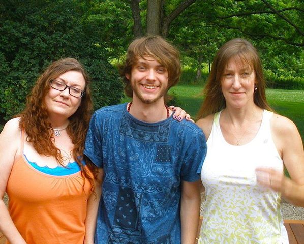 Happy Rhodes with Sharon Nichols and Jack O'hAonghusa (from Ireland)