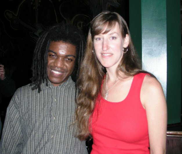 Happy Rhodes with Aaron Hawkins - Martyrs in Chicago, IL -  Nov. 12, 2003