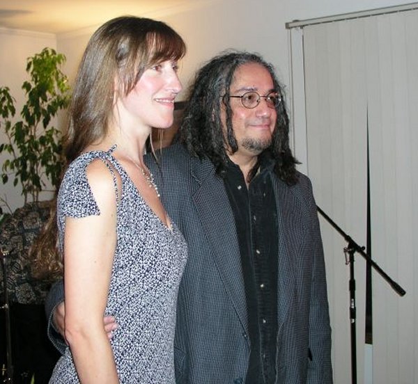 Happy Rhodes with Alberto C - Chip & Jo's House Concert - Kenosha, WI - Nov. 11, 2003
