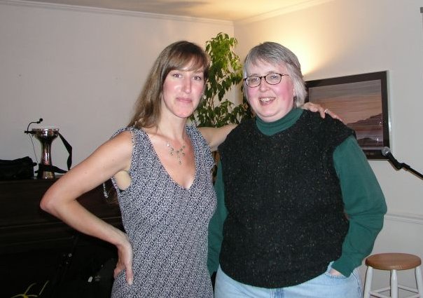 Happy Rhodes with Carolyn Andre - Chip & Jo's House Concert - Kenosha, WI - Nov. 11, 2003