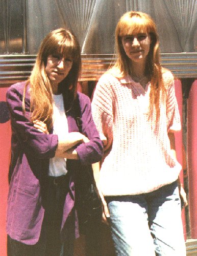 Happy Rhodes with Seneca Spurling (then Jessica Dembski) - Albany, NY - 1992