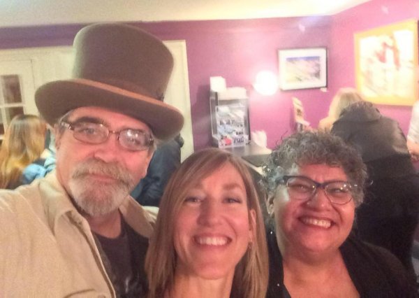 Happy Rhodes with  Drew Minasian and Donna - Newton Theatre  - Newton, NJ - November 3, 2017 (a Security Project show)