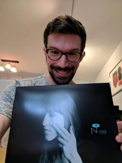 Alex DeFazio with the Ectotrophia LP!