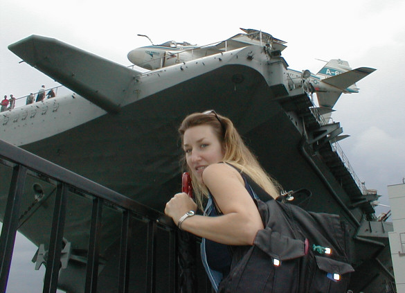 Happy Rhodes - USS Intrepid - New York City (1999)