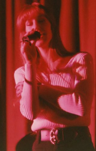 Happy Rhodes at University Museum Auditorium - Philadelphia, PA - March 21, 1992  (Photo by Joe Dembski)
