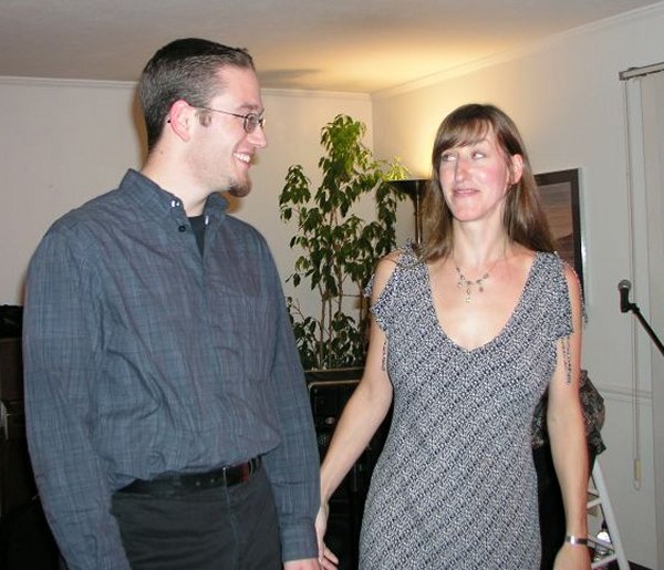 Happy Rhodes with Wes Burgin - Chip & Jo's House Concert - Kenosha, WI - Nov. 11, 2003