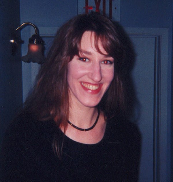 Happy Rhodes at Tin Angel - Philadelphia, PA - May 10, 1996 (Photo by Kerry White)