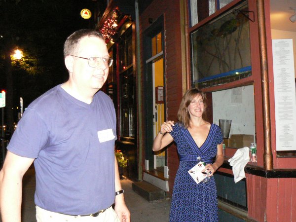 Happy Rhodes with Henning Rech (who came from Germany!) - The Lilypad in Boston, MA - Sept. 8, 2007 (Ectofest '07)