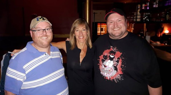 Happy Rhodes with Jeremy Newell (from Canada) & Kevin D. F. Highnight at The Magic Bag - Ferndale, MI - Oct. 23, 2016  (a Security Project show)