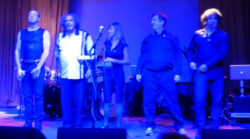 Trey Gunn, Jerry Marotta, Happy Rhodes, David Jameson & Michael Cozzi at Beachland Ballroom - Cleveland, OH - October 25, 2016 (a Security Project show)