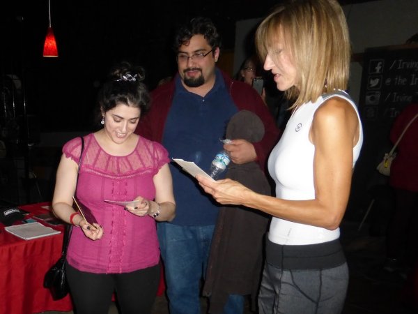  Happy Rhodes with Sara Leslie  & Ibrahim at The Irving Theater - Indianapolis, IN - Nov. 17, 2017  (a Security Project show)