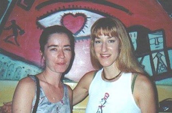 Happy Rhodes with Suzanne DeCory at Tin Angel - Philadelphia, PA - July 24, 1999