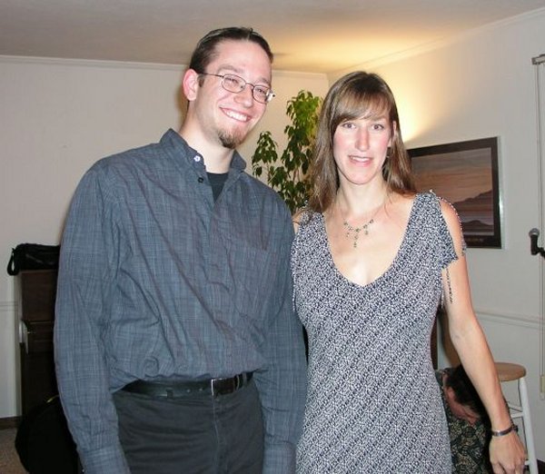 Happy Rhodes with Wes Burgin - Chip & Jo's House Concert - Kenosha, WI - Nov. 11, 2003