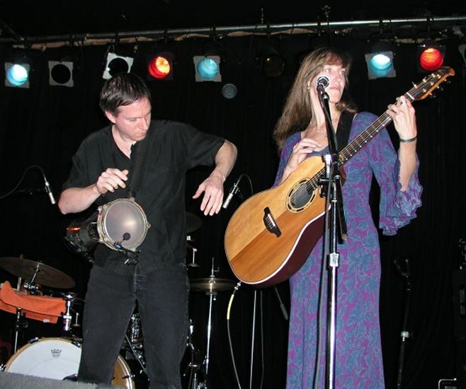 Happy Rhodes with Bob Muller at Martyrs - Chicago, IL - November 12, 2003