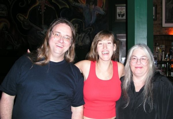 Happy Rhodes with Chris & Vickie  - Martyrs - Chicago, IL - Nov. 12, 2003