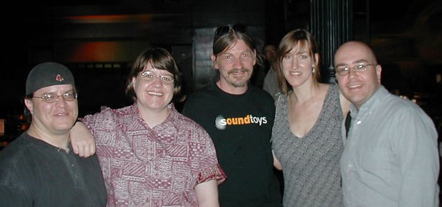 Happy Rhodes with woj, Meredith Tarr, Robert Bristow-Johnson and Paul Blair - The Bottom Line - New York, NY - July 2, 2003 (with Gongzilla)