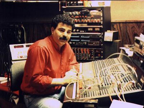 Pat Tessitore at Cathedral Sound Studios in Rensselaer, NY 1992. Fans owe him everything!